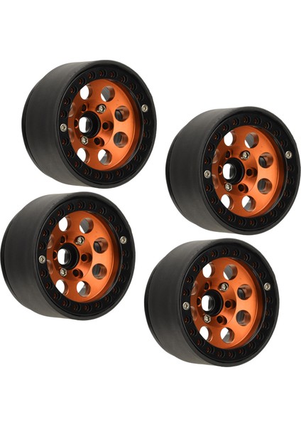 4 Adet Rc Tekerlek Jant 1.9 Inç Alüminyum Alaşım Istikrarlı Rc Araba Tekerlek Göbeği Eksenel SCX10 Iı Iıı Altın (Yurt Dışından) indirimleri
