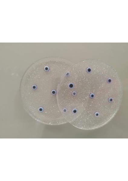 1adet NAZAR BONCUKLU Bardak Altlığı Epoksi Şık Tasarım Özel Seri(Renk Için Özel Sipariş Alınır) fiyatları