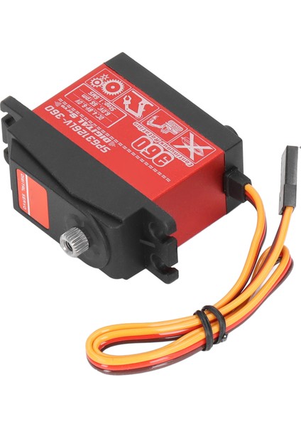26 kg Dijital Çift Eksenli Servo Yüksek Tork Sürekli Rotasyon Motor Servo Servo Arms ile Robot Için (Yurt Dışından) fırsatları