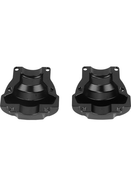 2 Adet Rc Araba Aks Kapakları Ön ve Arka Evrensel Alüminyum Alaşımlı Köprü Koruma Değiştirme Redcat Gen8 Tırmanma Araba Siyah (Yurt Dışından) fırsatları