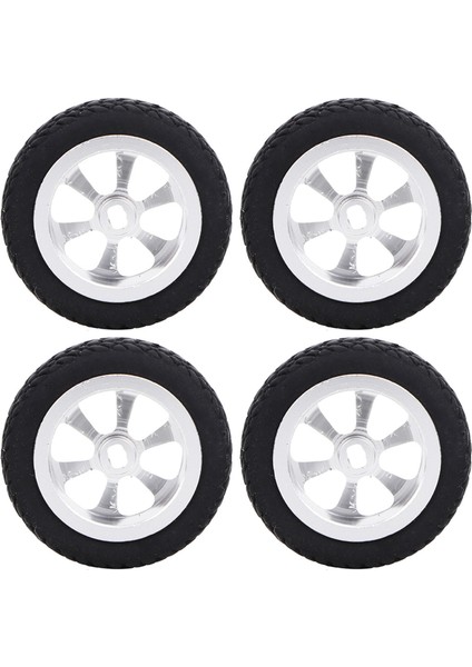 4 Adet Rc Araba Modeli Aksesuarları Wltoys 1/28 K989-53 Rc Alüminyum Lastikler (Gümüş) Için Uygun (Yurt Dışından) fiyatları