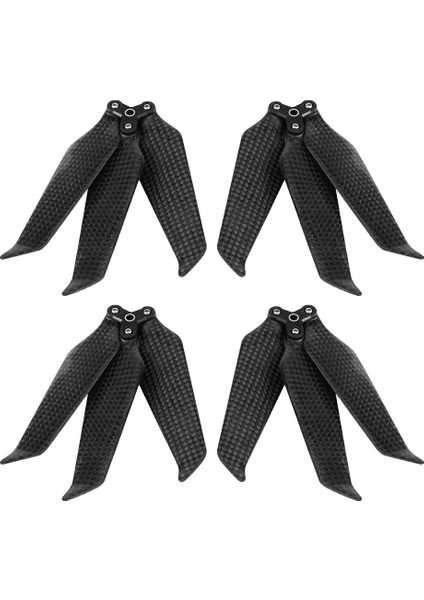 Karbon Fiber Hızlı Bırakma 8743 Gürültü Azaltma 3 Bıçaklı Pervane Djı Mavic 2 Pro Zoom (Yurt Dışından)