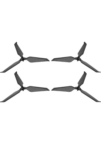Karbon Fiber Hızlı Bırakma 8743 Gürültü Azaltma 3 Bıçaklı Pervane Djı Mavic 2 Pro Zoom (Yurt Dışından) modelleri