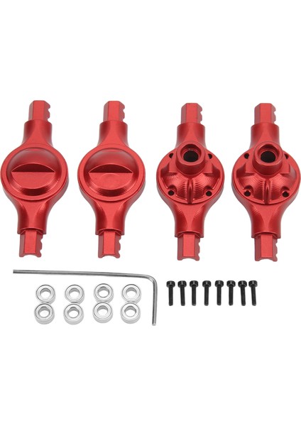 Alüminyum Alaşımlı Ön Arka Aks Muhafazası Değiştirilebilir Dalı Aks Kabuk Xiaomi Jimny XMYKC01CM 1/16 Rc Araba Kırmızı (Yurt Dışından) fırsatları
