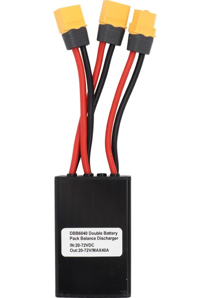 Elektrikli Bisiklet Çift Akü Deşarj Dönüştürücü Çift Akü Paralel Modül Adaptörü 20V‑72V 40A (Yurt Dışından)