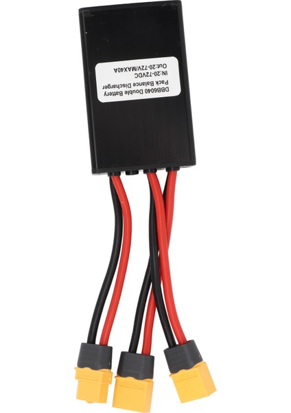 Elektrikli Bisiklet Çift Akü Deşarj Dönüştürücü Çift Akü Paralel Modül Adaptörü 20V‑72V 40A (Yurt Dışından) indirimleri