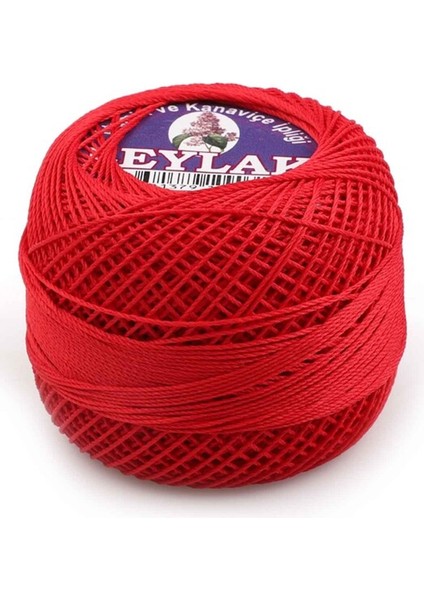 Etamin ve Kanaviçe Ipliği 6 Kat 25GR - Kırmızı - 6409 fiyatları