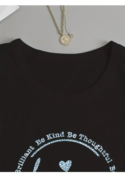 Eyesof Kadın Uzun Kollu Bisiklet Yakabe Youdesenli Viskon Bluz fırsatları