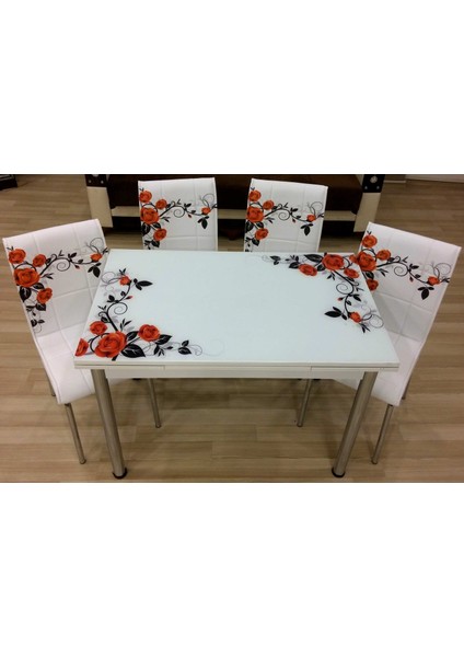 Yandan Açılır Büyüyen Cam Mutfak Masası 70X110 fırsatları