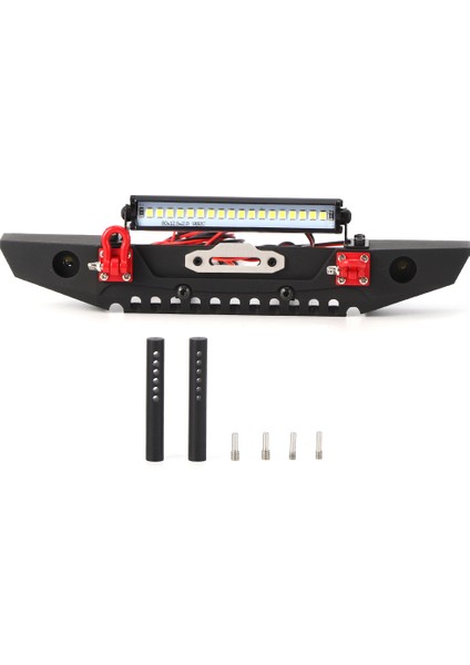 Çarpışma Önleyici Ön Tampon Spolight'lı Rc Araba Parçaları Trx4 Axial SCX10 90046 1/10 Rc Paletli Araba Için Uygun (Yurt Dışından)