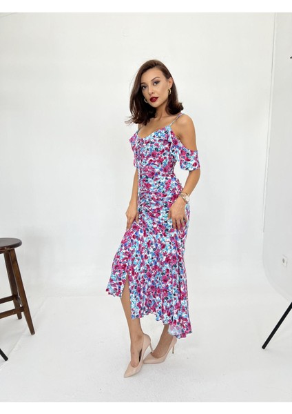 Eyesof 6410 Elbise-Pembe