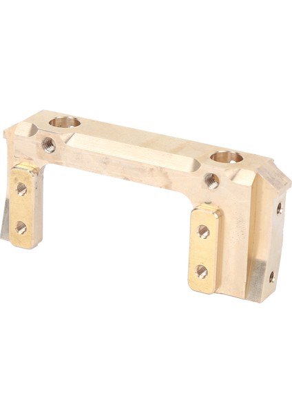 Pirinç Ön Tampon Montajı Servo Montajı Uzaktan Kumanda Modeli Aksesuarı Axial SCX10II Rc Araba Için Uygun (Yurt Dışından) indirimleri