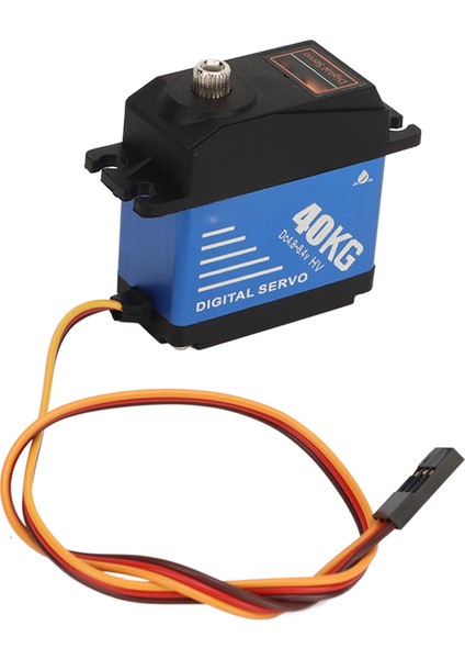 40KG Yüksek Tork Rc Servo Su Geçirmez Dijital Servo 25T Servo Kol 1/10 1/8 Rc Arabalar Gemiler Robotlar (Yurt Dışından) fiyatları