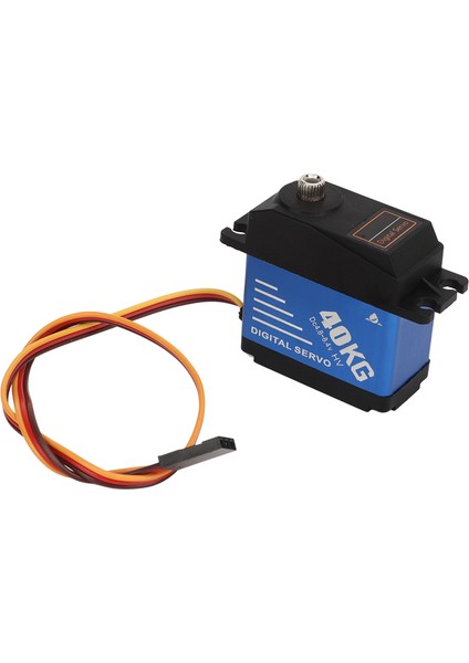 40KG Yüksek Tork Rc Servo Su Geçirmez Dijital Servo 25T Servo Kol 1/10 1/8 Rc Arabalar Gemiler Robotlar (Yurt Dışından) modelleri