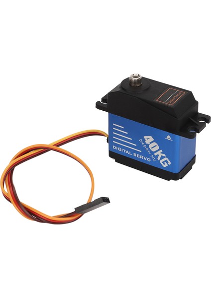 40KG Yüksek Tork Rc Servo Su Geçirmez Dijital Servo 25T Servo Kol 1/10 1/8 Rc Arabalar Gemiler Robotlar (Yurt Dışından) fırsatları