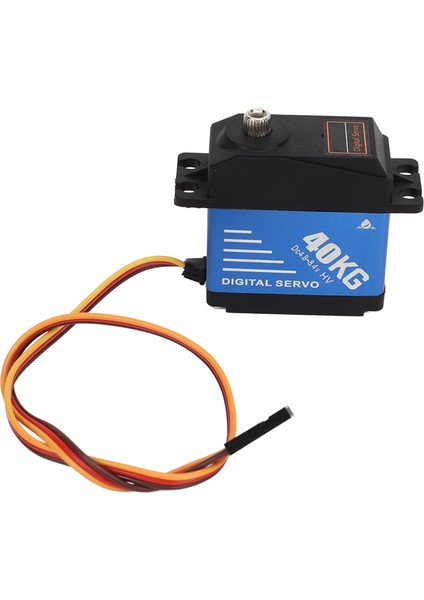 40KG Yüksek Tork Rc Servo Su Geçirmez Dijital Servo 25T Servo Kol 1/10 1/8 Rc Arabalar Gemiler Robotlar (Yurt Dışından) indirimleri