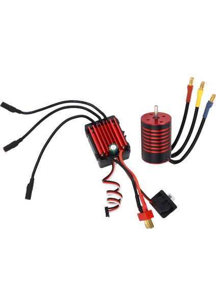 Gtskytenrc Rc Araba Fırçasız Motor Esc Fırçasız Hız Kontrol Kiti Için 1/14 Uzaktan Kumanda Araba 5700KV (Yurt Dışından) modelleri