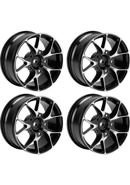 4 Adet Rc Tekerlek Göbeği Yüksek Aşınma Direnci Alüminyum Alaşımlı Uzaktan Kumandalı Araba Aksesuarları 1/10 Düz Spor Araba Içinsiyah (Yurt Dışından) fırsatları