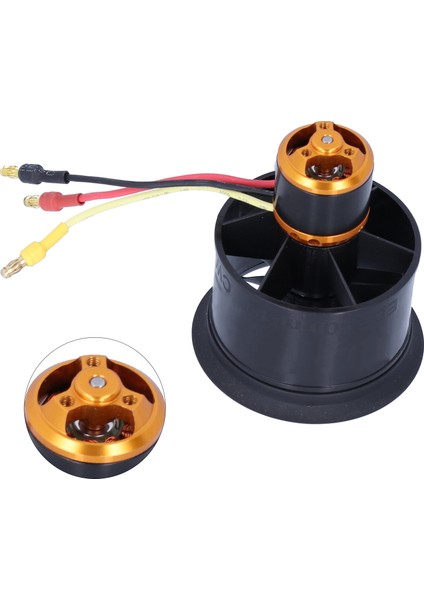 Qxmotor QF261150MM Fırçasız Motor 34S 12 Bıçaklı Klı Fan Rc Uçak Helikopter Için (Saat Yönünde 4000KV ) (Yurt Dışından) fırsatları