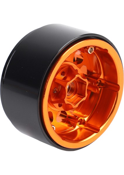 4 Adet 1:10 Rc Paletli Araba Metal Tekerlek Göbeği Araba Lastiği Axial SCX10 / SCX10II / 90046 / 90047 Için Uygun Siyah ve Altın (Yurt Dışından) indirimleri