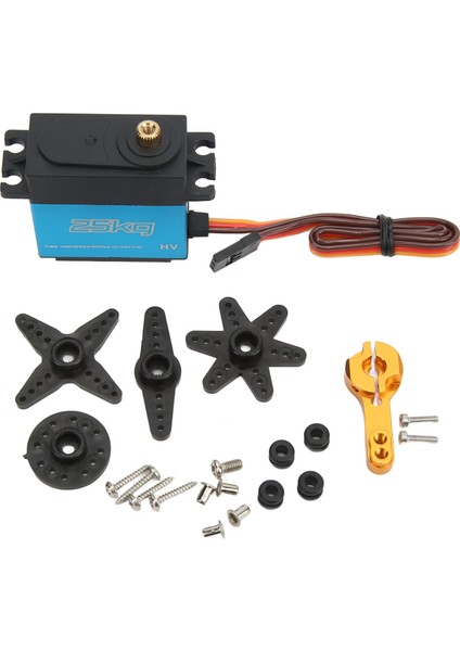 Dijital Servo Yüksek Burulma Çekirdeksiz Motor Metal Dişli Rc Araba Servo Robotik Dıy Rc Araba 25 Kg/55.1 Lb (Yurt Dışından)