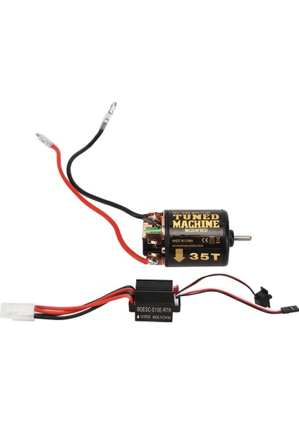 Rc Model Araba Evrensel 540 Fırça Motoru 320A Fırça Esc Rc Parçaları AKSESUARLARI35T (Yurt Dışından) fiyatları