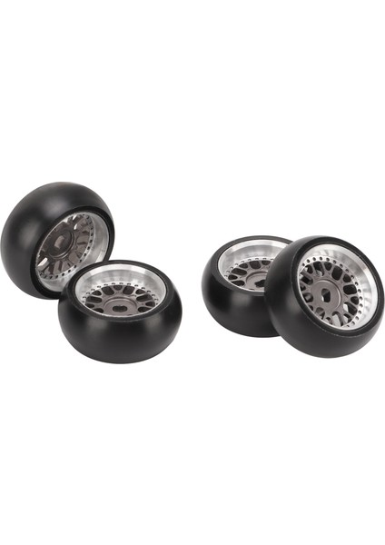4 Adet Rc Drift Lastik Alüminyum Alaşımlı Istikrarlı Esnek Drift Araba Lastiği Wltoys 1/28 Rc Araba Titanyum Renk (Yurt Dışından) indirimleri