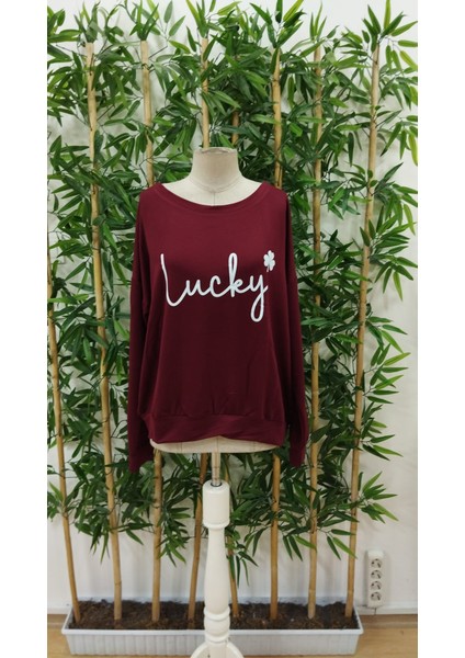 Eyesof Kadın Uzun Kollu Bisiklet Yaka Viskon Iki Iplik Bluz fırsatları