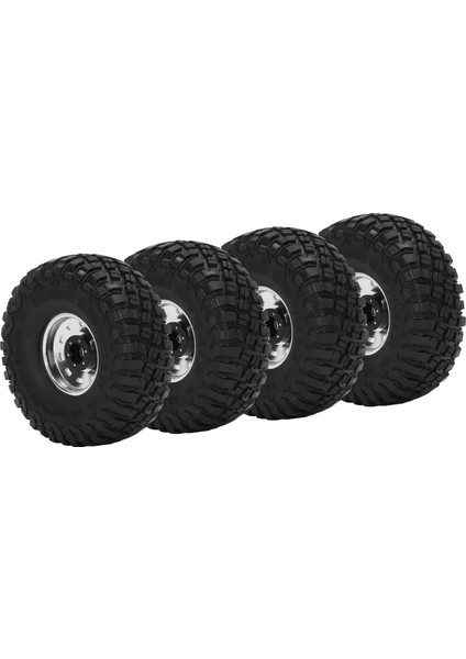 4 Adet Rc Lastikler 1.9 Inç Genişlik 10 Delik Rc Lastik Tekerlek Aksesuarları SCX10 1/10 Rc Araba Için (Yurt Dışından) fırsatları