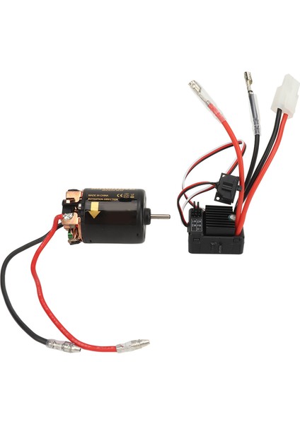 Rc Motor Esc Combo Fırçalanmış 540 Motor Yüksek Tork 60A Hız Kontrol Cihazı Düşük Gürültü Güçlü Rc Araba Aksesuarı 1/14 1/10 13T (Yurt Dışından)