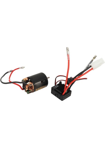Rc Motor Esc Combo Fırçalanmış 540 Motor Yüksek Tork 60A Hız Kontrol Cihazı Düşük Gürültü Güçlü Rc Araba Aksesuarı 1/14 1/10 13T (Yurt Dışından) indirimleri