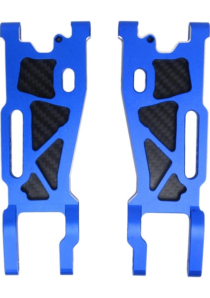 Rc Ön Süspansiyon Kolları Seti Alüminyum Alaşımlı Karbon Tabak Rc Ön Salıncak Kolları Traxxas 1/8 4WD Kızak Mavi (Yurt Dışından) fiyatları
