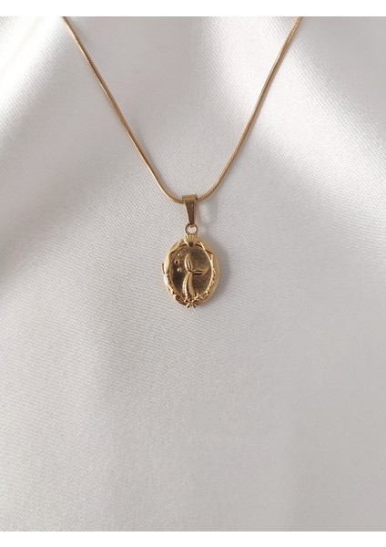 Kadın Paslanmaz Çelik Çift Taraflı Deniz Kızı Kolye fiyatları