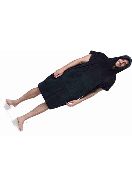 Bornoz Yüzme Hızlı Kuru Pelerin Polar Elbise Sörf Dalış Kapüşonlu Banyo Havlusu Plaj Panço Rüzgar Geçirmez ve Sıcak Ev Elbiseler Erkekler Kadınlar Için (Yurt Dışından) indirimleri