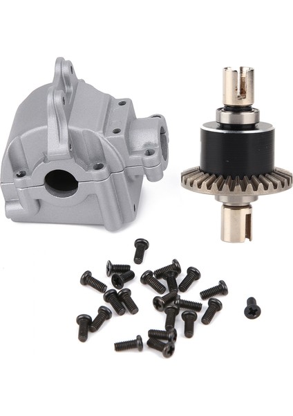 Wltoys 144001 1/14 Rc Araba Modeli Için Uygun Vites Kutusu Kabuk Kapağı ile Diferansiyel Dişli (Yurt Dışından)