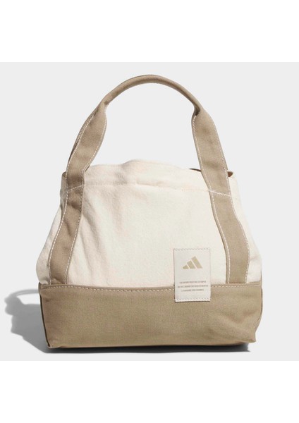 Canvas Bej Omuz Çantası (JZ7941)