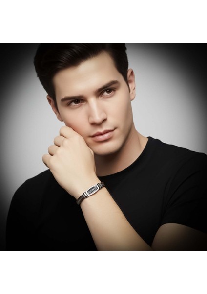 Atatürk Imzalı Çelik Halatlı Erkek Deri Bileklik 31684B17D2 fiyatları