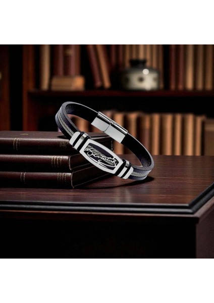 Atatürk Imzalı Çelik Halatlı Erkek Deri Bileklik 31684B17D2 fırsatları