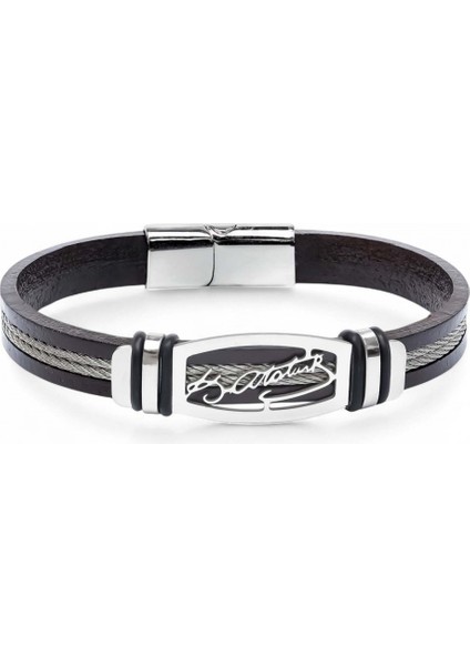 Atatürk Imzalı Çelik Halatlı Erkek Deri Bileklik 31684B17D2 indirimleri