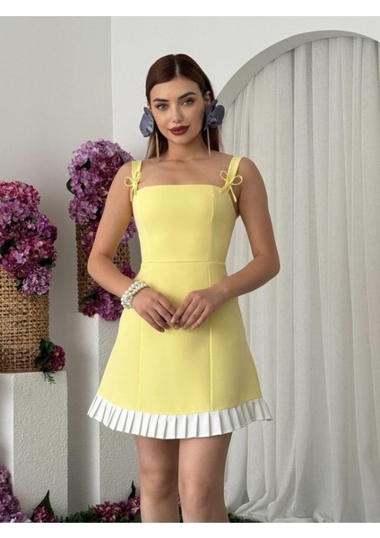 Eyesof Steel Fiyonk Detay Elbise