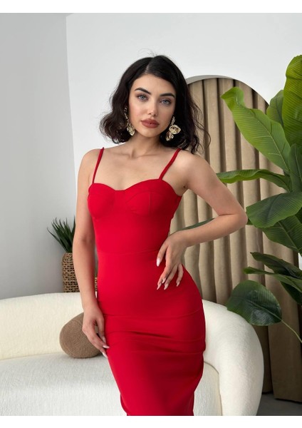 Eyesof Chatelet Askılı Kalem Elbise indirimleri