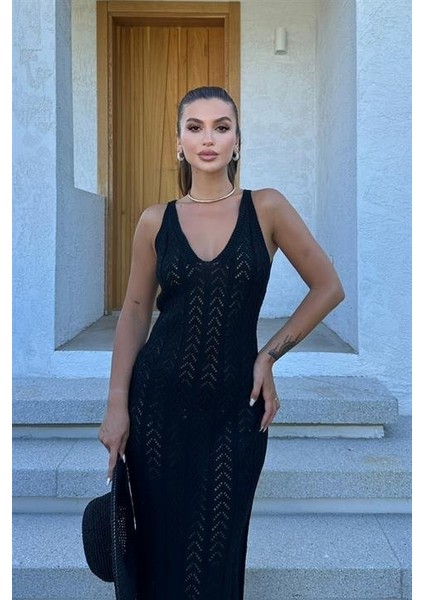 Eyesof Rosalia Sırt Dekolteli Elbise 2761 fırsatları