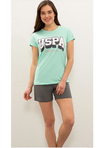 U.s. Polo Kadın Mint Yeşili Pijama