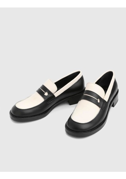 Doroti Hakiki Deri Siyah Kadın Loafer Ayakkabı fiyatları