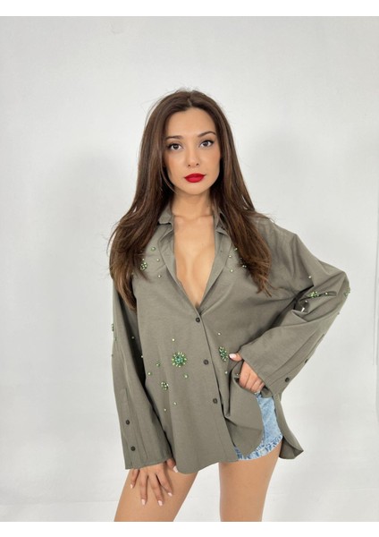 Eyesof 6811 Gömlek-Haki