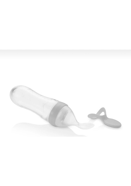 Gri Sıkmalı Kaşık Biberon Yenidoğan Için Nazik ve Kullanışlı Seçenek