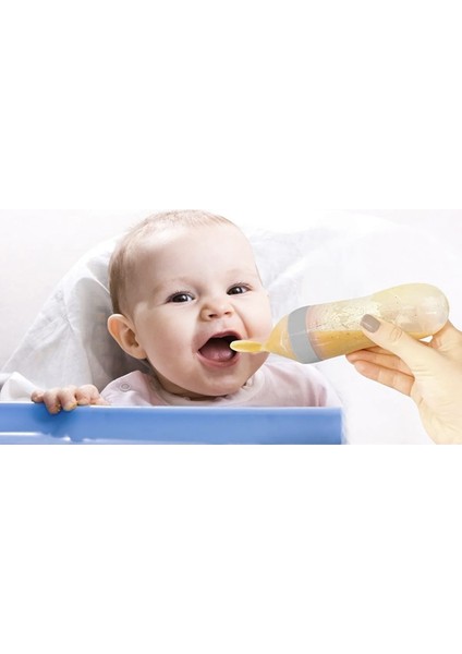 Gri Sıkmalı Kaşık Biberon Yenidoğan Için Nazik ve Kullanışlı Seçenek fiyatları