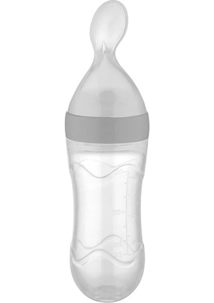 Gri Sıkmalı Kaşık Biberon Yenidoğan Için Nazik ve Kullanışlı Seçenek fırsatları
