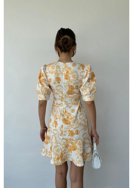 Eyesof Sarı Çiçekli Elbise modelleri