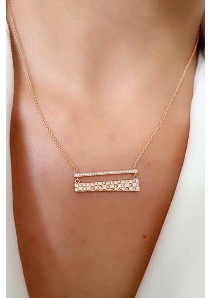 Italyan tasarımı gümüş kolye